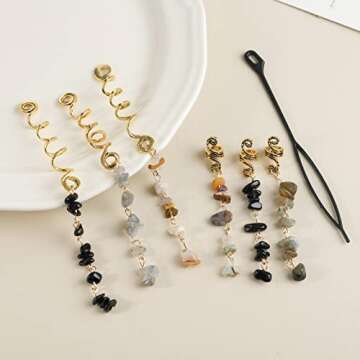 Hair Jewelry Dreadlock Accessories for Unique Braids