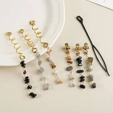 Hair Jewelry Dreadlock Accessories for Unique Braids