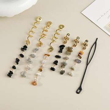 Hair Jewelry Dreadlock Accessories for Unique Braids