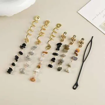Hair Jewelry Dreadlock Accessories for Unique Braids