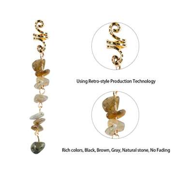 Hair Jewelry Dreadlock Accessories for Unique Braids