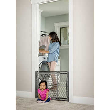 Adjustable Extra Wide Baby Gate for Kids and Pets