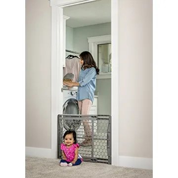 Adjustable Extra Wide Baby Gate for Kids and Pets
