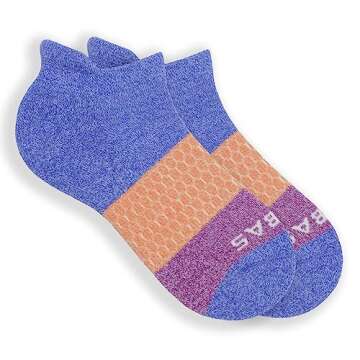 Bombas Women's Ankle Socks (Violet/Fuchsia, Medium)