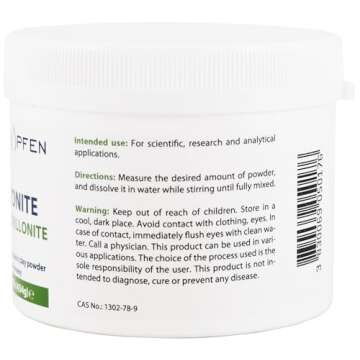 Bentonite Montmorillonite Powder 1 Pound Natural Clay