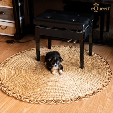 Boho Jute Rug for Living Room - Eco-Friendly and Stylish
