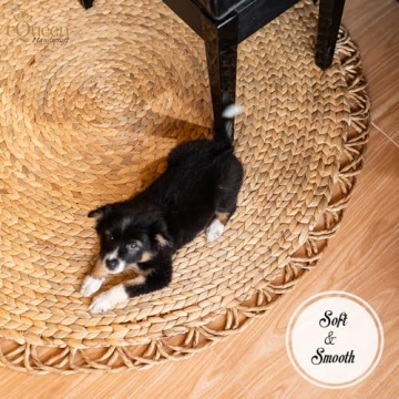 Boho Jute Rug for Living Room - Eco-Friendly and Stylish