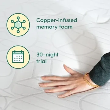 Cooling Copper Infused Mattress Topper for Full XL