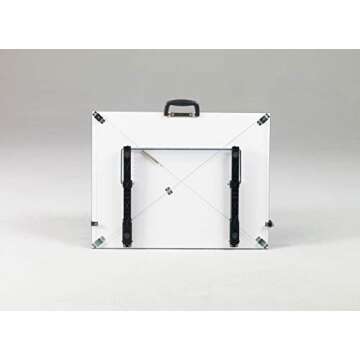 Martin Universal Design 20" x 26" Pro-Draft Deluxe Adjustable Angle Parallel Drawing Board, White Melamine, 1 Each (U-PEB2026K)