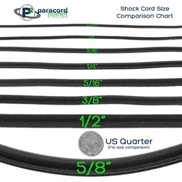 Versatile Bungee Nylon Shock Cord for Crafting & Outdoor Use