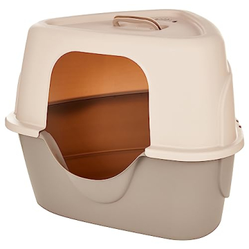 Amazon Basics No-Mess Corner Cat Litter Box
