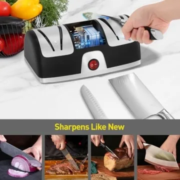 Secura Electric Knife Sharpener - Effortless Precision Tool