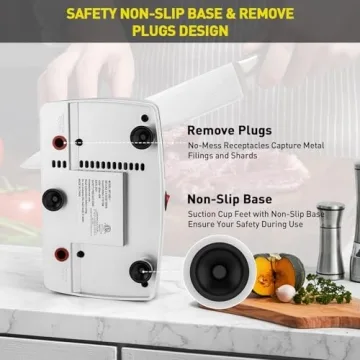 Secura Electric Knife Sharpener - Effortless Precision Tool