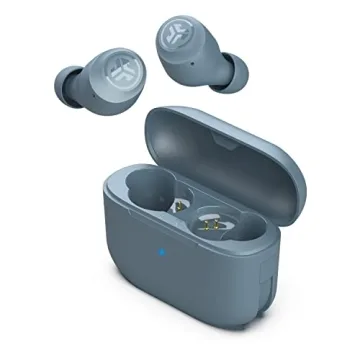 JLab Go Air Pop True Wireless Bluetooth Earbuds for All-Day Use