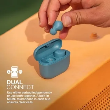 JLab Go Air Pop True Wireless Earbuds with Charging Case