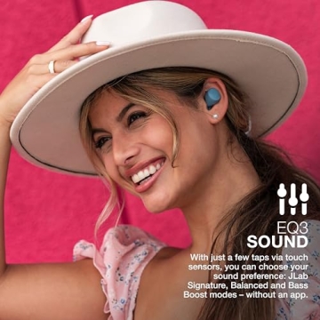 JLab Go Air Pop True Wireless Earbuds with Charging Case