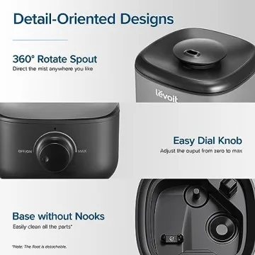 LEVOIT Classic 160 Easy Clean Ultrasonic Humidifier for Home