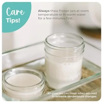 Mason Bottle Eco-Friendly Glass Baby Bottle with Cap & Nipple