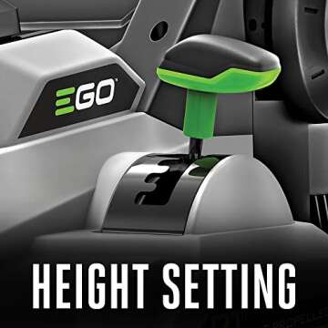 EGO POWER+ Self-Propelled Electric Lawn Mower Bundle