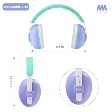 Mumba Baby Ear Protection Noise Cancelling Headphones