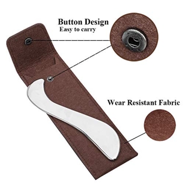 FeelFree Stainless Steel Guasha Muscle Scraper Tool for Recovery