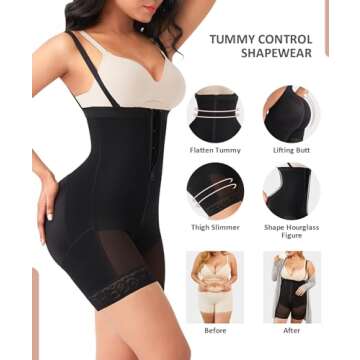 FeelinGirl Premium Seamless Shapewear for Women