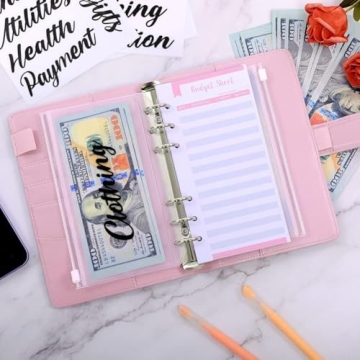 SKYDUE Budget Binder for Stylish Money Management