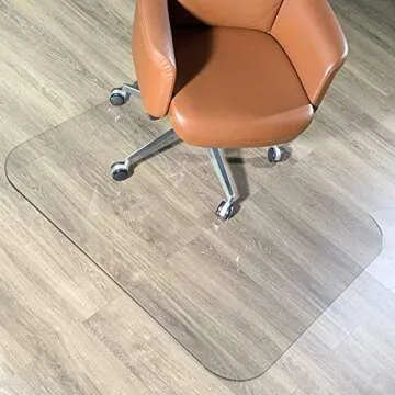 MuArts Upgraded Version Chair Mat - 47" x 35" Heavy Duty Flooring Protector