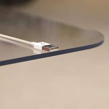 MuArts Upgraded Chair Mat for Hard Floors and Carpet