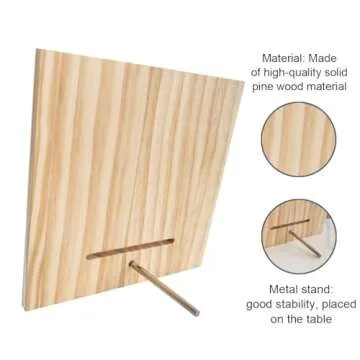 Love Sign, Wood Plaque Table Art Sign 6.2 * 6.2inch, Girl Nursery Decor, Bedtime Prayer for Girl, Daughter Room Decor, Warm Home Decor, Bedside Table Decor, Christmas Gift, Now I Lay Me Down To Sleep