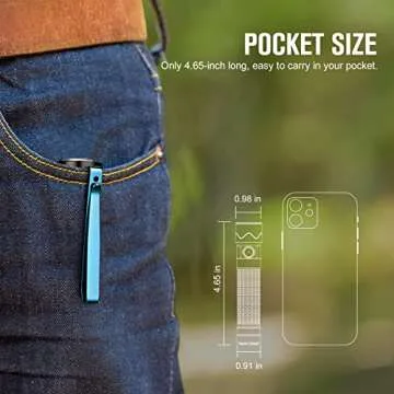 OLIGHT Warrior Mini2 1750 Lumens Rechargeable Tactical Flashlight with Dual Switch and Proximity Sensor, High Performance LED Light for EDC, Outdoor, Camping and Emergency (Black)