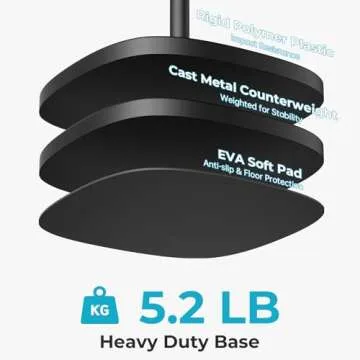 Adjustable POLESTO Microphone Stand for All Mics