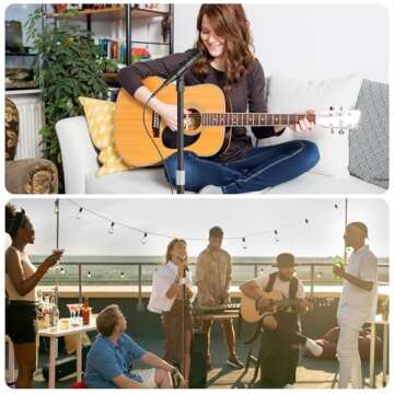 Adjustable POLESTO Microphone Stand for All Mics