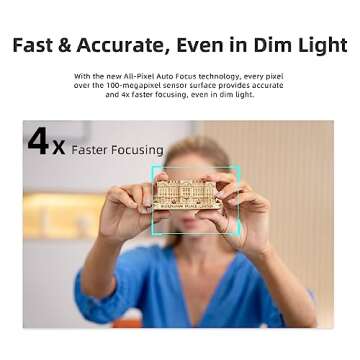 OBSBOT Tiny 2 AI-Powered PTZ 4K Webcam 1/1.5" CMOS 4X Faster Focusing USB 3.0 10x Faster Data Transmission Voice Control, W Tiny Smart Remote 2