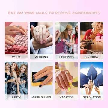 CoolNail White Black Gradient Marble Press on False Nails Extra Long Ballerina Coffin UV Gel Glue On Fake Fingersnails Extention Tool