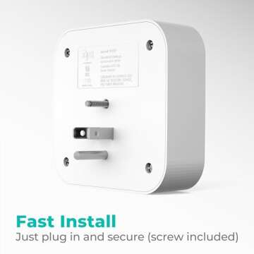 KMC Smart Tap Mini 4-Outlet Adapter for Smart Homes