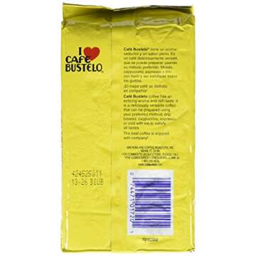 Cafe Bustelo Brick Pack 10 OZ - Authentic Ground Espresso Coffee