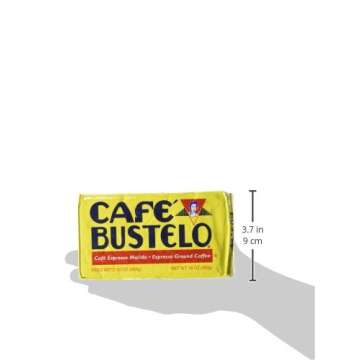 Cafe Bustelo Espresso Brick Pack - Bold & Flavorful Coffee