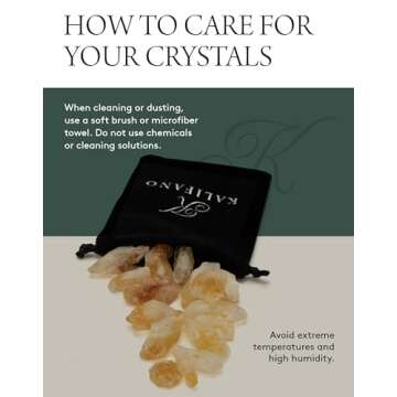 KALIFANO Rough Citrine Bulk Bundle – 500+ Carats of Healing Crystals