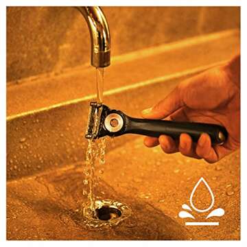 Gillette Heated Razor with Adjustable Warming Bar Technology