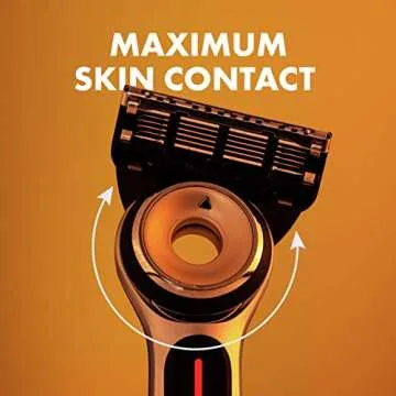 Gillette Heated Razor with Adjustable Warming Bar Technology