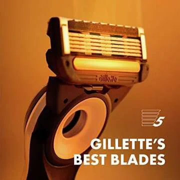 Gillette Heated Razor with Adjustable Warming Bar Technology