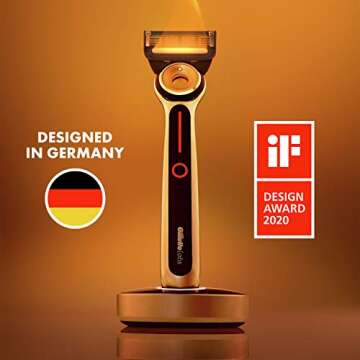 Gillette Heated Razor with Adjustable Warming Bar Technology