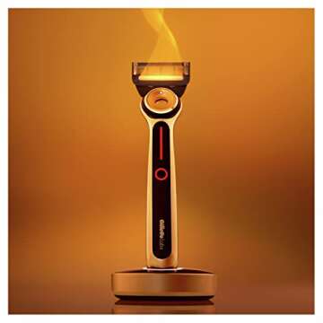 Gillette Heated Razor with Adjustable Warming Bar Technology