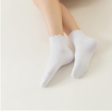 Charming Ruffled Ankle Socks for Women Stylish Gifts