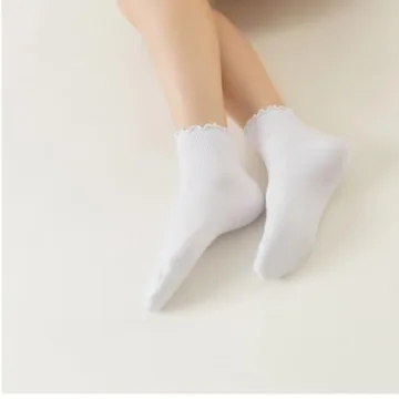 Charming Ruffled Ankle Socks for Women Stylish Gifts