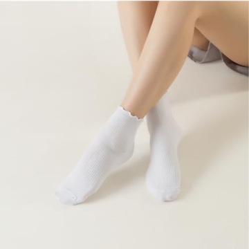 Charming Ruffled Ankle Socks for Women Stylish Gifts