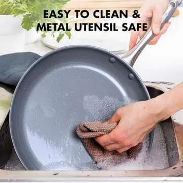 GreenPan Lima Hard Anodized 1QT & 2QT Saucepan Set