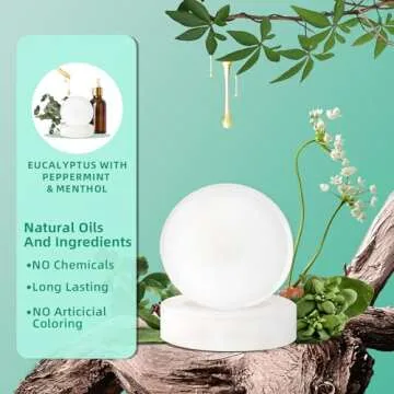 Shower Steamers Aromatherapy, 20-Pack Shower Bombs with Natural Essential Oils, Stress Relief Self C...