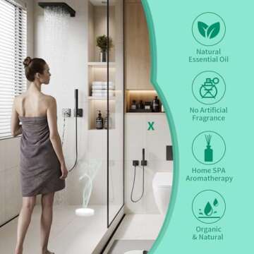 Shower Steamers Aromatherapy, 20-Pack Shower Bombs with Natural Essential Oils, Stress Relief Self Care Gifts for Women, Men, Mom, Birthday Valentines Day Gifts for Her/Him, Travel Essentials